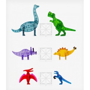 Μαγνητικό Παιχνίδι Δεινόσαυροι XL 50 κομματιών 3+ Ετών