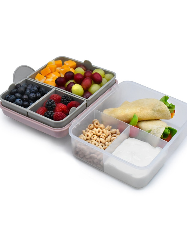 Melii Plastic Kids Food Container 0.118lt Light Blue