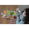 Melii Plastic Kids Food Container 0.118lt Light Blue