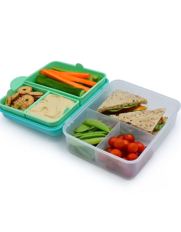 Melii Plastic Kids Food Container 0.118lt Light Blue