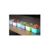 Melii Microwave Glass Lunch Box Multicolour 3pcs