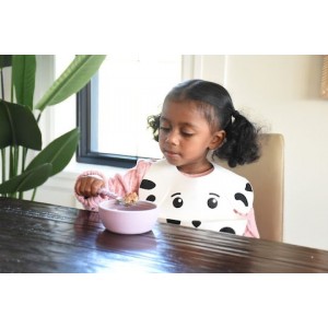 Melii Kids' Silicone Lunch Set 0.35lt Purple