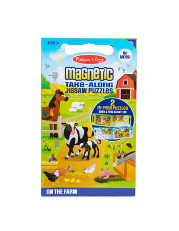 MAGNETIC FARM 15 PIECE PUZZLE BOOK 2