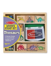 Wooden Stamp Set - Dinosaurs