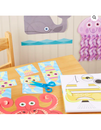 SEA LIFE WITH SCISSORS ACTIVITY BOOK SEA LIFE WITH SCISSORS ACTIVITY BOOK