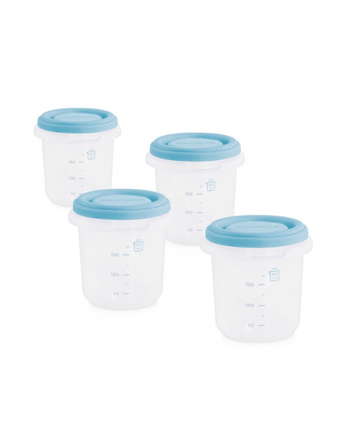 SET 4 HERMISIZED 0.25L BLUE