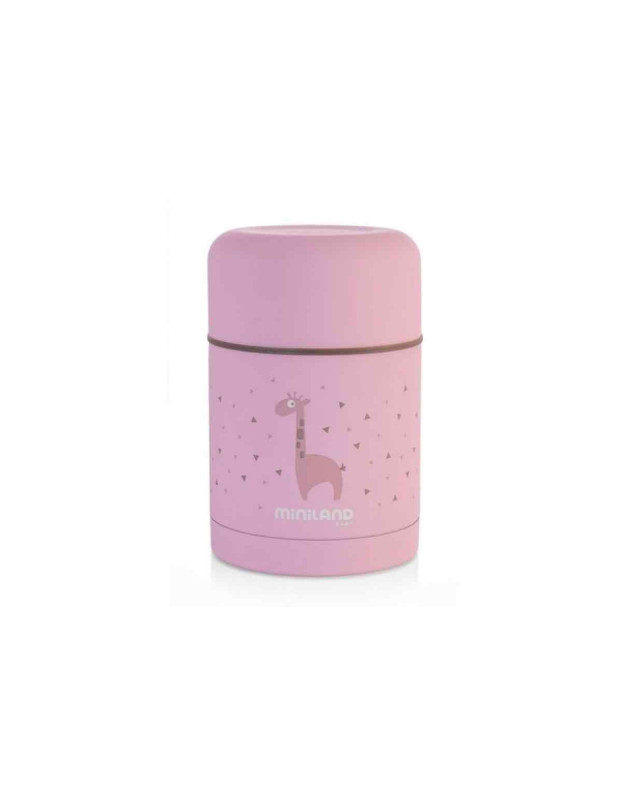 SILKY FOOD THERMOS PINK 600ML