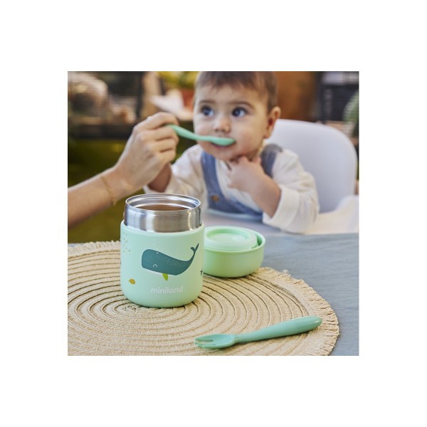 Miniland Mini Βρεφικό Θερμός Φαγητού 280ml Miniland Mini Βρεφικό Θερμός Φαγητού 280ml