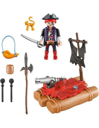 Playmobil Pirates Βαλιτσάκι: Πειρατής Σχεδία για 4+ ετών