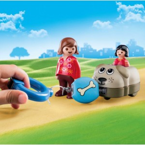 Playmobil 123 Dog Train Car για 1.5+ ετών
