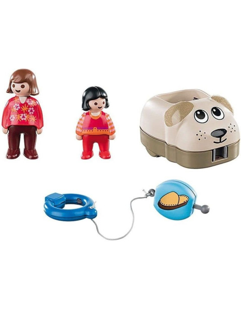 Playmobil 123 Dog Train Car για 1.5+ ετών Playmobil 123 Dog Train Car για 1.5+ ετών