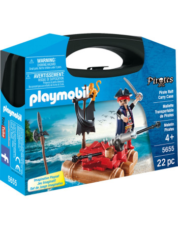 Playmobil Pirates Βαλιτσάκι: Πειρατής Σχεδία για 4+ ετών