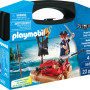 Playmobil Pirates Βαλιτσάκι: Πειρατής Σχεδία για 4+ ετών