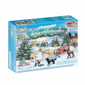 Xmas - Χριστουγεννιάτικο Ημερολόγιο - Βόλτα Με Το Έλκηθρο 71345 Playmobil