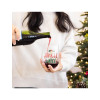 Pearhead Glass for White and Red Wine made of Glass Goblet