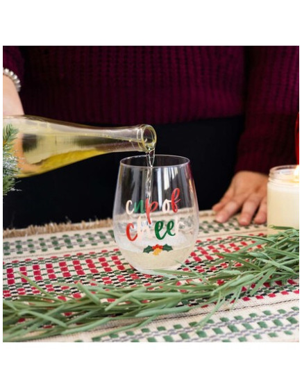 Pearhead Glass for White and Red Wine made of Glass Goblet Pearhead Glass for White and Red Wine made of Glass Goblet