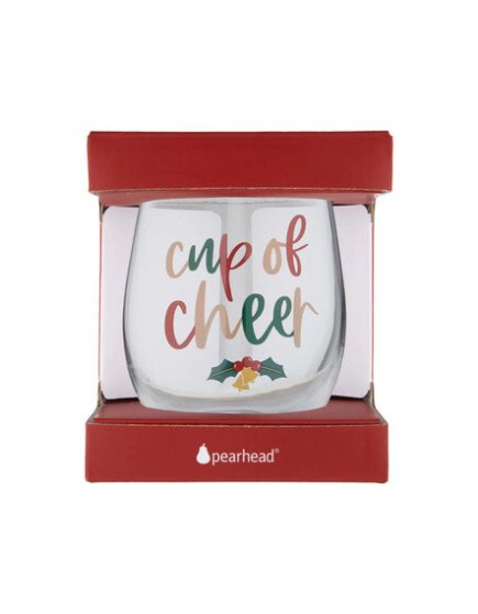 Pearhead Glass for White and Red Wine made of Glass Goblet Pearhead Glass for White and Red Wine made of Glass Goblet