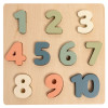Wooden Kids Pegged Puzzle 10+pcs Pearhead