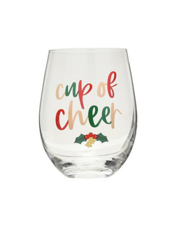 Pearhead Glass for White and Red Wine made of Glass Goblet