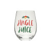 Pearhead Glass for White and Red Wine made of Glass Goblet