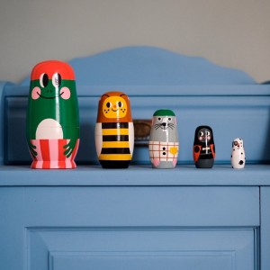 Ξύλινες Μπάμπουσκες Paddy and Pals