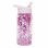 Petit Monkey Kids Plastic Water Bottle with Straw Purple 300ml
