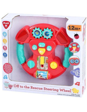 Playgo Off To The Rescue Steering Wheel (2457)