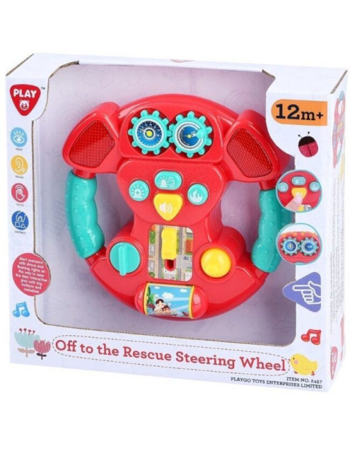 Playgo Off To The Rescue Steering Wheel (2457)