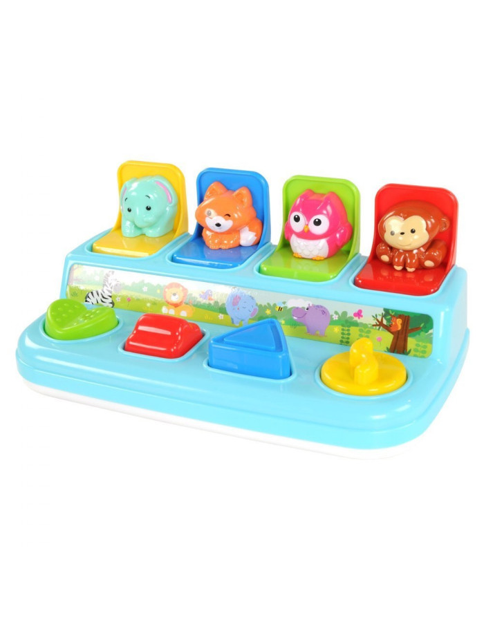 Playgo Baby Toy Animals Pop Up & Surprise for 12++ Months