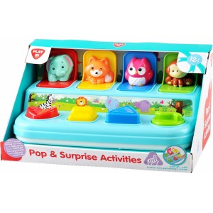 Playgo Baby Toy Animals Pop Up & Surprise for 12++ Months