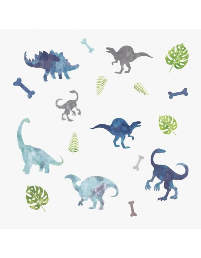 wall stickers WATERCOLOR DINOSAUR