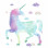RoomMates unicorn Glitter.