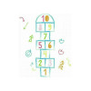 RoomMates Decor Kids Wall Sticker Κουτσό 15.3x126cm 14pcs