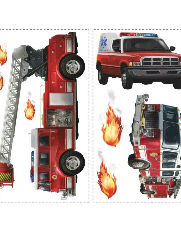 wall stickers FIRE BRIGADES