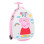 Peppa Pig Children's Cabin Travel Suitcase Pink with 4 Wheels Height 43cm