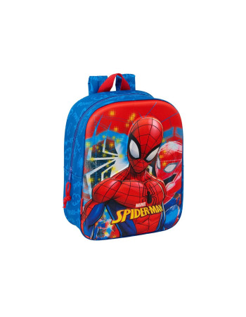 Safta: Mini Tσάντα πλάτης παιδικού 3D Spider-Man