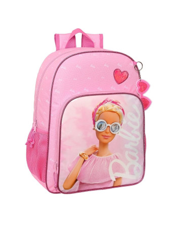 Safta: Tσάντα πλάτης νηπιαγωγείου Barbie "Girl" με τρόλεϊ