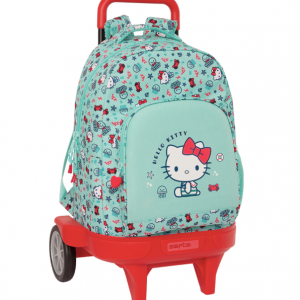 Safta: Tσάντα πλάτης νηπιαγωγείου τρόλεϊ Hello Kitty "Sea Lovers"