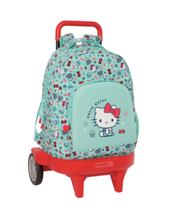 Safta: Tσάντα πλάτης νηπιαγωγείου τρόλεϊ Hello Kitty "Sea Lovers"