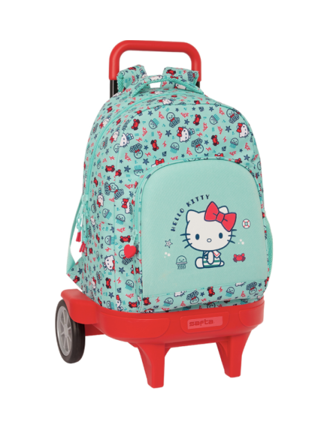 Safta: Tσάντα πλάτης νηπιαγωγείου τρόλεϊ Hello Kitty Sea Lovers