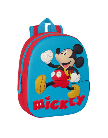 Safta Mickey Mouse 3D School Bag Backpack