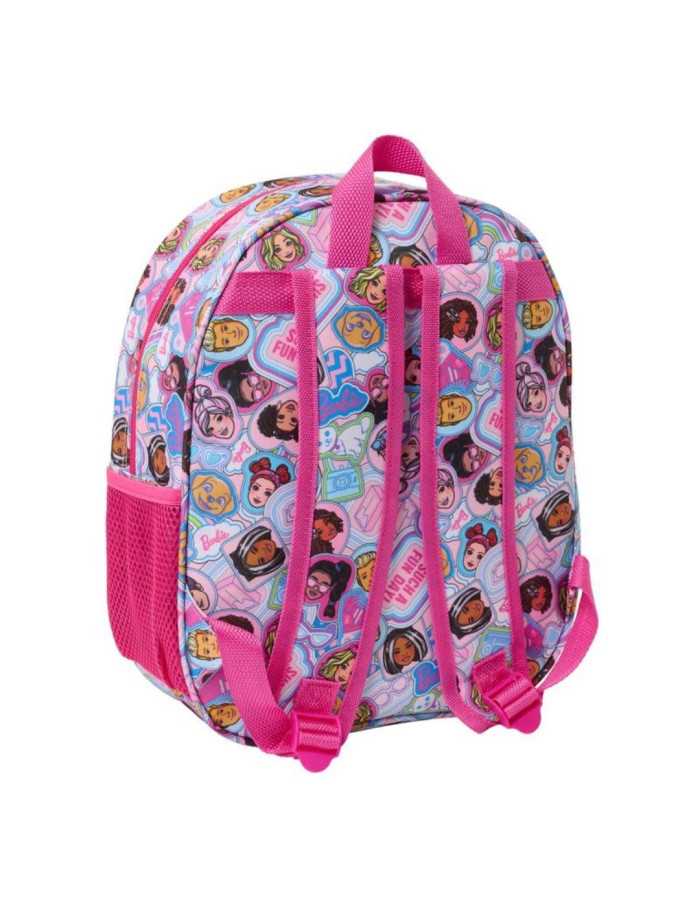 Barbie School Bag Pink Fuchsia 22 X 27 X 10 Cm 3D Barbie School Bag Pink Fuchsia 22 X 27 X 10 Cm 3D