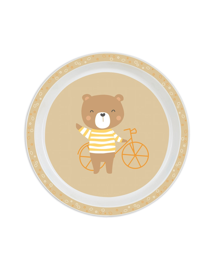 SET OF PLATES, CUTLERY AND GLASS SAFTA PRESCHOOL BEAR