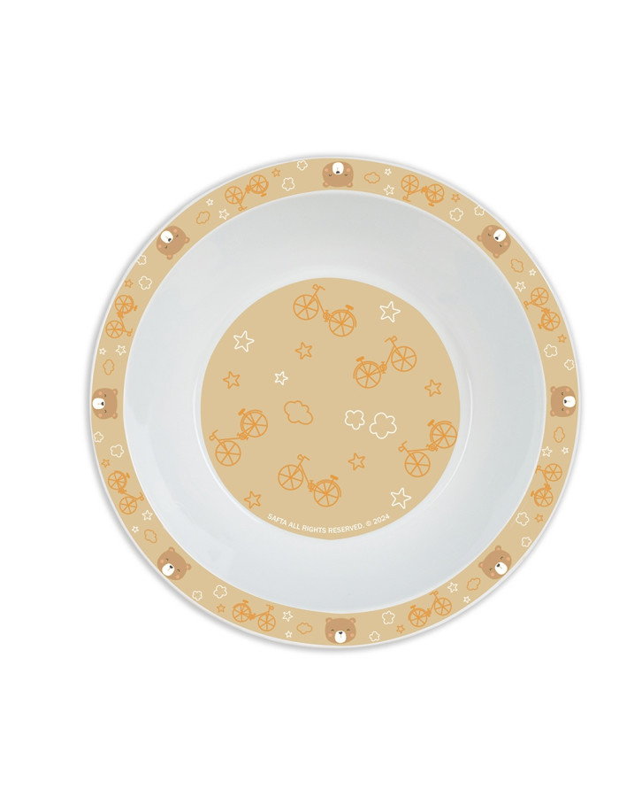SET OF PLATES, CUTLERY AND GLASS SAFTA PRESCHOOL BEAR