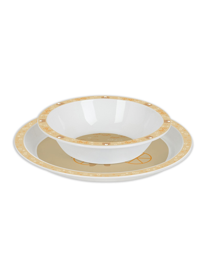 SET OF PLATES, CUTLERY AND GLASS SAFTA PRESCHOOL BEAR