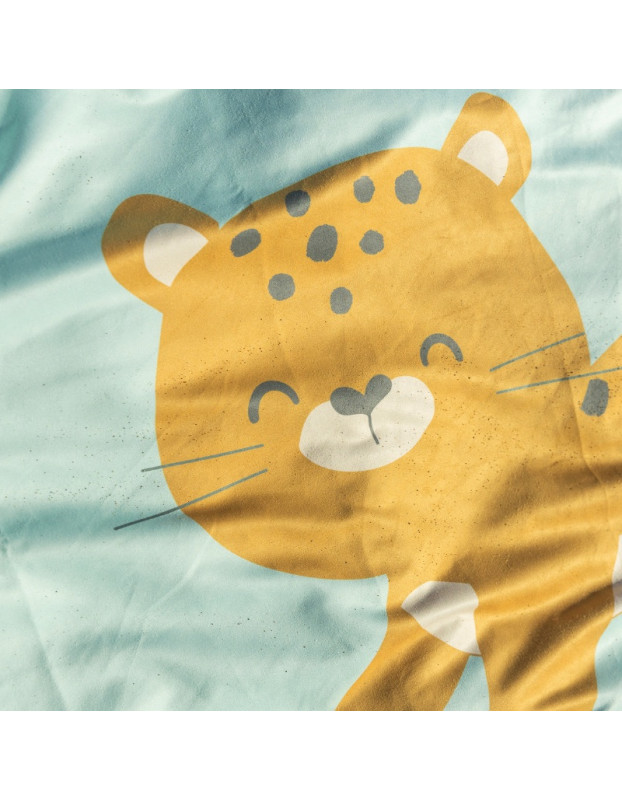 Πετσέτα Παραλίας Microfiber Jungle Cheetahs 90x160εκ.