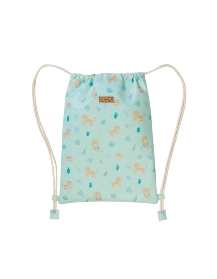 Αδιάβροχο Backpack Πουγκί κολυμβητηριο Saro Jungle Cheetahs 39x29εκ.