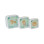 Saro Saro Lion Kids Set Lunch Plastic Box Green