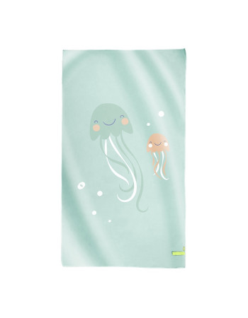 Πετσέτα Παραλίας Microfiber Jellyfish 80x140εκ.
