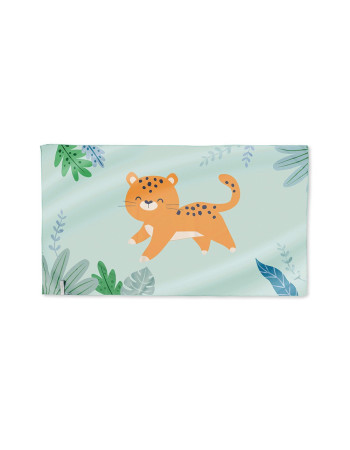 Πετσέτα Παραλίας Microfiber Jungle Cheetahs 90x160εκ.